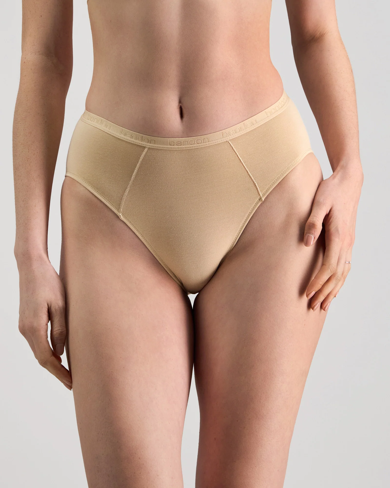 Body Cotton High Cut Brief