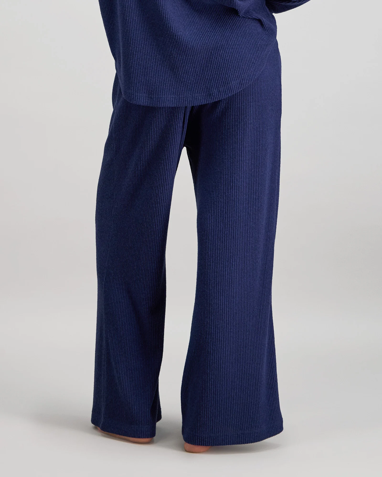 Relaxed Rib Long Pj Pant - Image 4