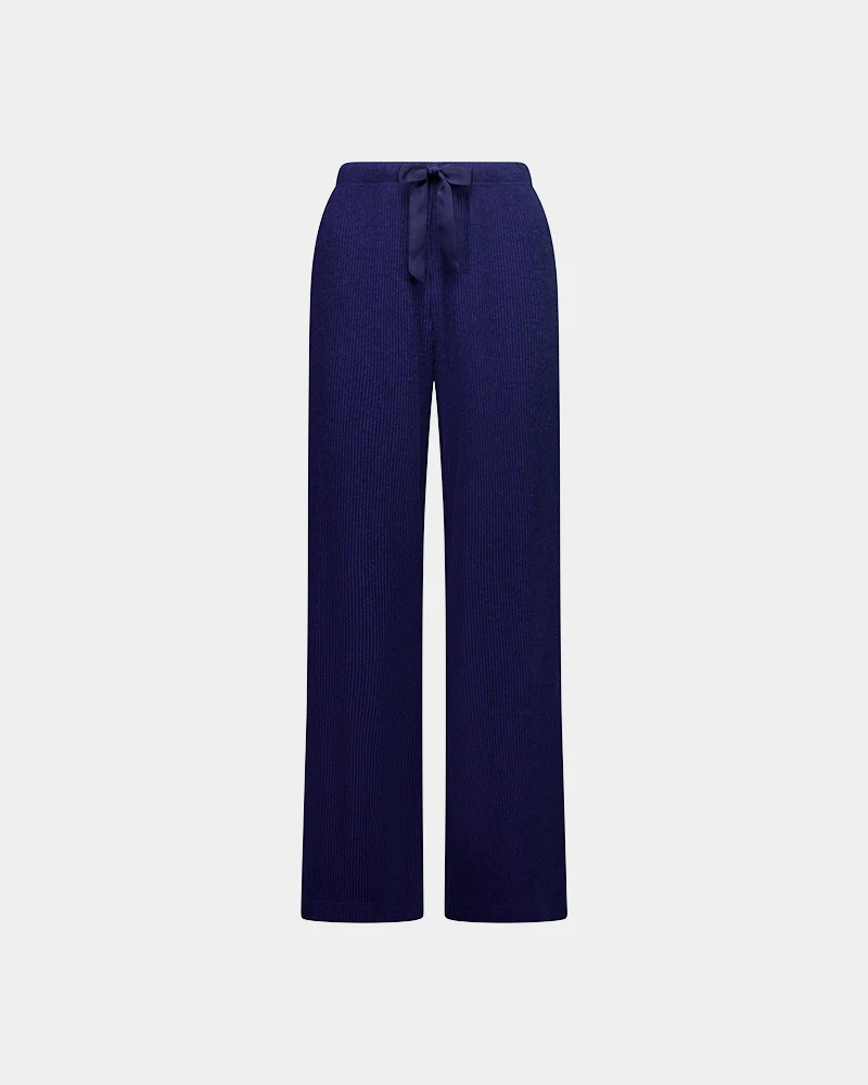 Relaxed Rib Long Pj Pant - Image 5
