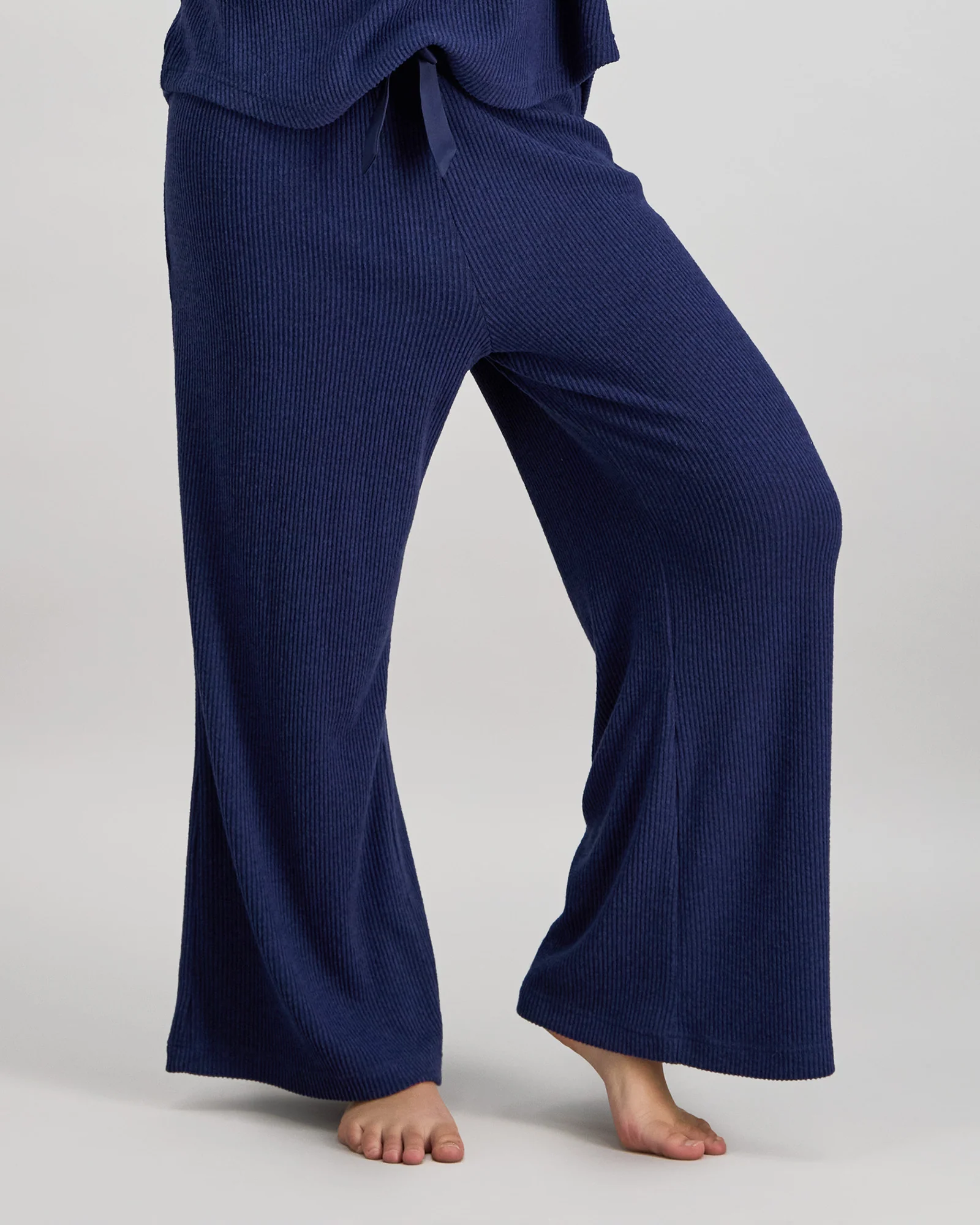 Relaxed Rib Long Pj Pant - Image 6